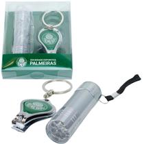 Lanterna + Chaveiro Cortador De Unha Palmeiras SEP Oficial Mileno Ref.:JY1016CZ-3