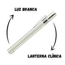 Lanterna clinica - caneta reveladora de falhas - micropigmentação - luz branca - modelo led lt200 - bioland