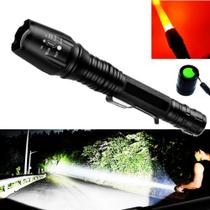 Lanterna Com Suporte Led T6 Luzes Intensa Ideal Para Patrulha Policial BNZ600