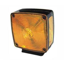 Lanterna Compativel MB Base Plana Lente Gf041 Amarelo Direcional Lanterna Compativel MB Base Plana Lente Gf041 Amarelo Direcional