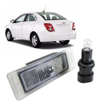 Lanterna Da Placa Traseira Gm Tracker Sonic Spin Com Lâmpada