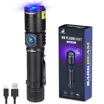 Lanterna DARKBEAM UV 365nm Luz Negra LED Recarregável