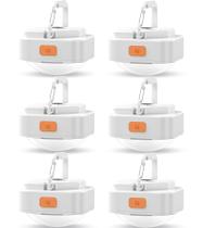 Lanterna de acampamento FLY2SKY recarregável, 6 unidades, branca, 510 lúmens Lanterna de acampamento FLY2SKY recarregável, 6 unidades, branca, 510 lúmens