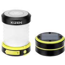 Lanterna de acampamento KIZEN Solar LED Recarregável Dobrável Lanterna de acampamento KIZEN Solar LED Recarregável Dobrável
