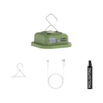 Lanterna De Acampamento LED Recarregável Inteligente RGB Música Ritmo Portátil Luz De Barraca