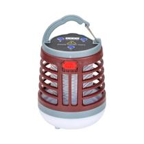 Lanterna de Acampamento Portátil e Recarregável - LED à Prova D'Água com Repelente de Mosquitos Lanterna de Acampamento Portátil e Recarregável - LED à Prova D'Água com Repelente de Mosquitos
