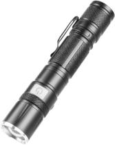 Lanterna de alto lúmen recarregável tipo C 18650