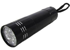 Lanterna de aluminio 09leds black jack t204 Lanterna de aluminio 09leds black jack t204