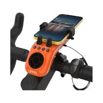 Lanterna De Bicicleta 10 Em 1 Com Suporte Para Telefone, Alto-falante Bluetooth E Sino De Ciclismo,