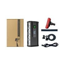 Lanterna De Bicicleta De Alta Luminosidade 4/8 LEDs 10000mAh Com Carregamento USB, Luz Frontal Para