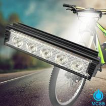 Lanterna De Bike Farol Para Bicicleta Camping Trilha 5 Leds