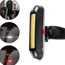 Lanterna de Bike luz Traseira Farol para Bicicleta Sinal de alerta Sinalizador Recarregável
