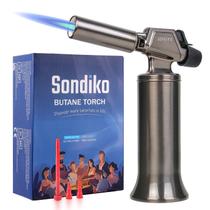 Lanterna de butano Sondiko Premium Metal Big Flame recarregável Lanterna de butano Sondiko Premium Metal Big Flame recarregável