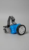 Lanterna De Cabeça 12 Leds Recarregável Resistente