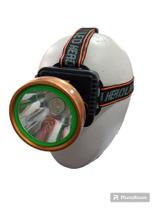 Lanterna de cabeça ajustável recarregável bivolt