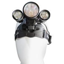 Lanterna de Cabeça B-MAX BM-808 para Ciclismo com 3 LED's