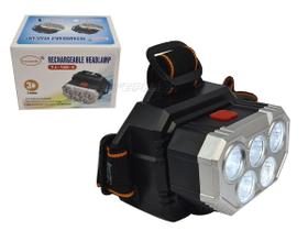 Lanterna de Cabeça Cmik C/ 5 Leds TJ-168-5