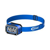 Lanterna De Cabeça Com Sensor De Movimento Azul Censi
