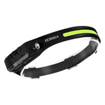Lanterna De Cabeça Ecooda Led Ajustável Usb Recarregável Lanterna De Cabeça Ecooda Led Ajustável Usb Recarregável