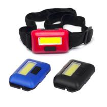 Lanterna De Cabeca Led Capacete Bike Camping Trilha Sinalizador Corrida Farol Multiuso Azul Lanterna De Cabeca Led Capacete Bike Camping Trilha Sinalizador Corrida Farol Multiuso Azul