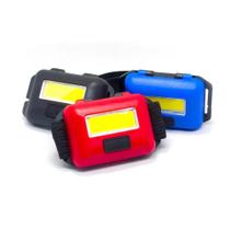 Lanterna de cabeca led capacete bike camping trilha sinalizador corrida farol multiuso