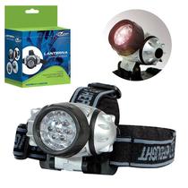 Lanterna De Cabeça Led Pesca Camping Bicicleta Caça