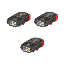 Lanterna De Cabeça LED Recarregável Com Sensor, Mini, À Prova d'Água, Com Clipe Para Chapéu, Ideal