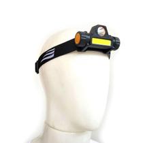 Lanterna de cabeça LED recarregável USB foco forte NTK elástico ajustável e imã Para Camping Pesca Profissional Ciclista