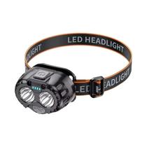Lanterna De Cabeça LED Recarregável USB Super Potente 35000LM Para Acampamento Ao Ar Livre,