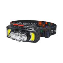 Lanterna De Cabeça LED Recarregável USB Super Potente 35000LM Para Acampamento Ao Ar Livre,