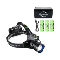Lanterna De Cabeça LED Super Brilhante 860000000LM Ultra Potente Longo Alcance 4500M Recarregável