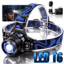 Lanterna De Cabeça LED T6 Recarregável Zoom Longo Alcance Ajustável IPX4 Sensor Movimento 1000m Profissional Camping Pesca Trilha Bike Ciclismo Lanterna De Cabeça LED T6 Recarregável Zoom Longo Alcance Ajustável IPX4 Sensor Movimento 1000m Profissional Camping Pesca Trilha Bike Ciclismo