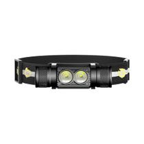 Lanterna De Cabeça LED Tipo-C 18650 Para Pesca, Caça E Camping