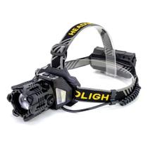 Lanterna De Cabeça Led V3 Ceramic Usb Jws 3.000 Lumens A Mais Forte