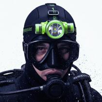 Lanterna de Cabeça Mergulho Profissional LED 1000 Lumens IPX8 Prova Dágua até 50m Pesca Sub