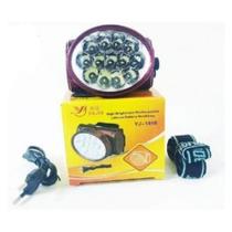 Lanterna de Cabeça Recarregável 13 Leds YJ-1898 - Yajia Lanterna de Cabeça Recarregável 13 Leds YJ-1898 - Yajia