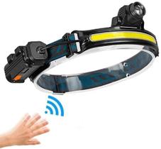 Lanterna De Cabeça Recarregavel Com Sensor De Movimento Lanterna De Cabeça Recarregavel Com Sensor De Movimento
