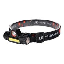 Lanterna de cabeça recarregável Led 350 Lumes - Luatek LT-399