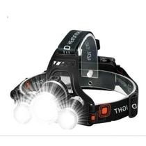 Lanterna De Cabeça Recarregável Profissional Com 3 Leds Lanterna De Cabeça Recarregável Profissional Com 3 Leds