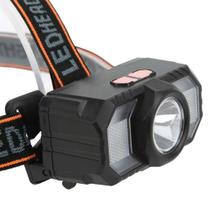 Lanterna de Cabeça Recarregável Usb 9 Leds