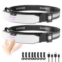 Lanterna de cabeça SVSVIIO K0209 1500 lúmens com sensor de movimento e luz vermelha Lanterna de cabeça SVSVIIO K0209 1500 lúmens com sensor de movimento e luz vermelha