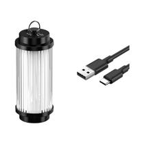 Lanterna De Camping Ajustável Para Exterior Com 5 Modos E Suporte De Carregamento TIPO-C Incluído