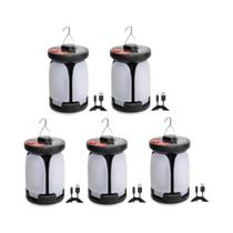 Lanterna De Camping LED Recarregável Solar USB Iluminação Externa Lâmpada De Camping Para Viagens