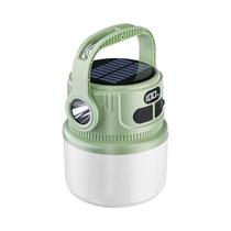 Lanterna De Camping LED Solar À Prova d'Água, Portátil, Multifuncional, Luz De Emergência