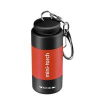 Lanterna De Chaveiro LED Recarregável À Prova d'Água Multifuncional Mini Luz Para Caminhadas Ao Ar