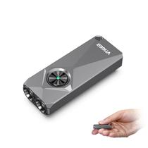 Lanterna de chaveiro VTIGER K1 800 lúmens USB recarregável