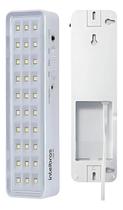 Lanterna de Emergência Bivolt Intelbras LEA 30 com Fixação para Parafuso e Bucha Inclusos Lanterna de Emergência Bivolt Intelbras LEA 30 com Fixação para Parafuso e Bucha Inclusos