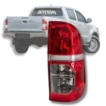 Lanterna de Freio Lado Direita Toyota Hillux ano 2011 a 2015 Traseira sinaleira 3.0 Srv Top Sr 2.7 Limited Edition Std Dupla Simples