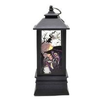 Lanterna De Halloween Vela Com Led
