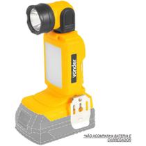 Lanterna de Led, Bateria Intercambiável de 18 V, sem Bateria e sem Carregador, ILV 1810 Vonder Lanterna de Led, Bateria Intercambiável de 18 V, sem Bateria e sem Carregador, ILV 1810 Vonder